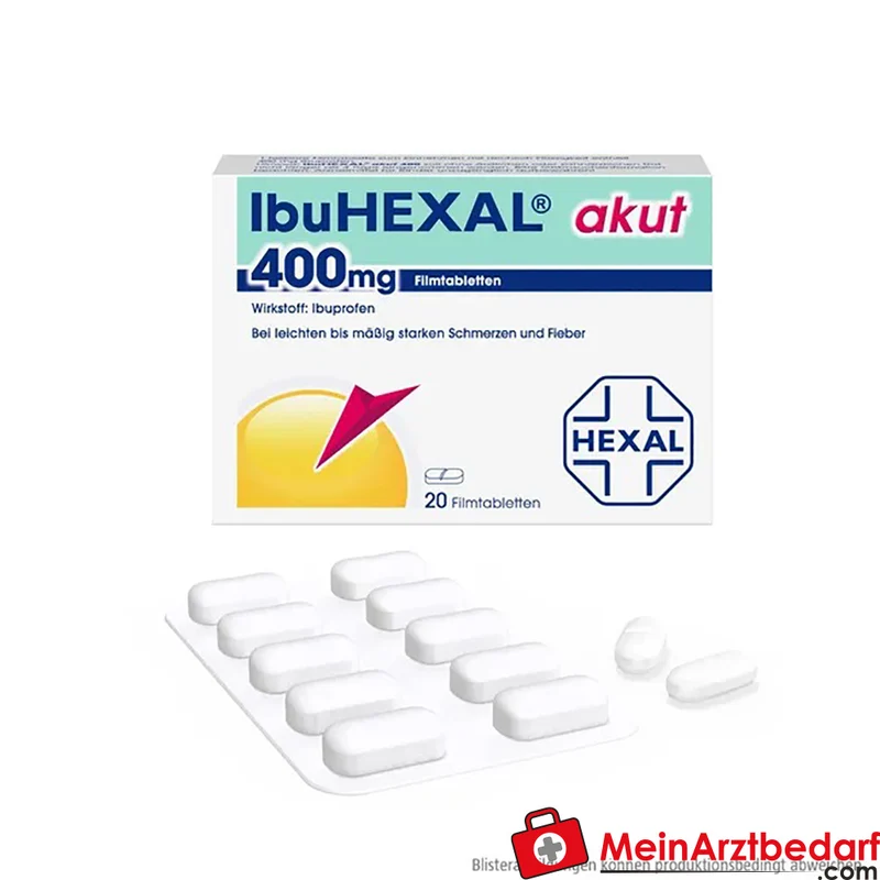 IbuHEXAL akut 400 mg Filmtabletten