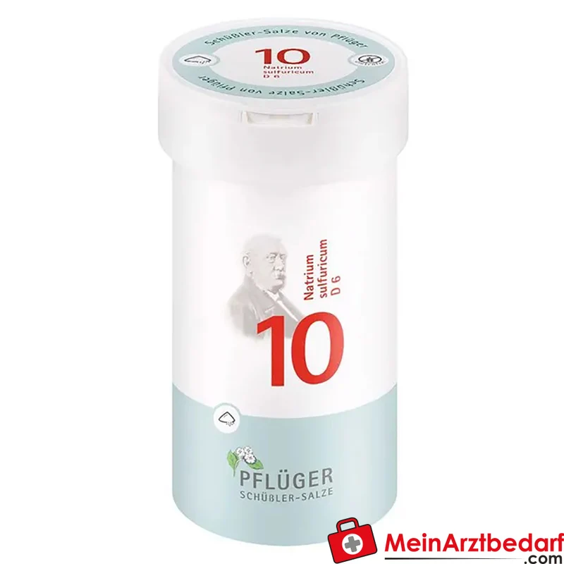 Biochemie Pflüger Nr. 10 Natrium sulfuricum D6 Pulver 1000 mg