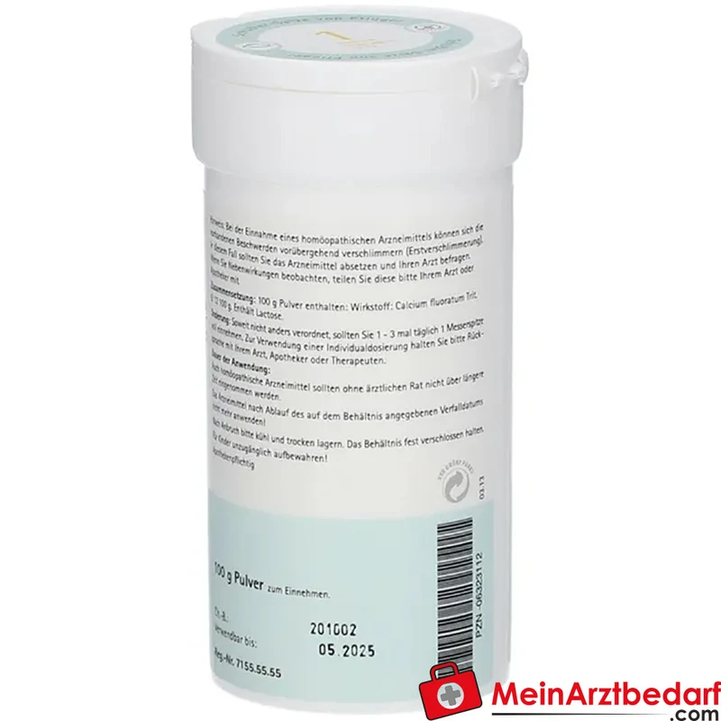 Pflüger Biochemie Nr.1 Calcium fluoratum D12 Pulver 1000 mg (1 g)