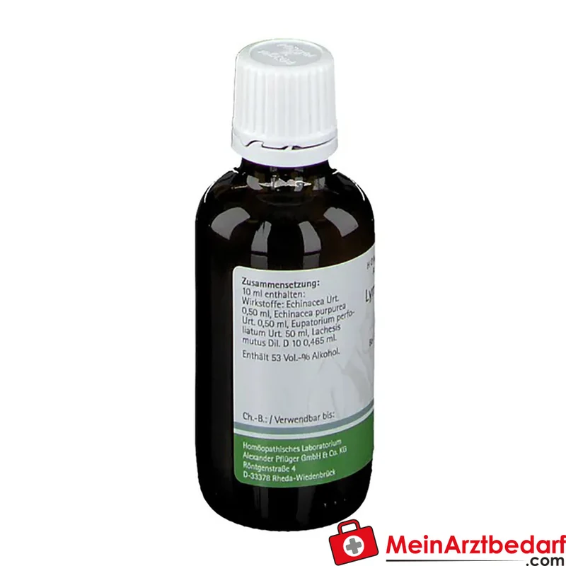 Pflüger Lymphocausal H Echinacea, Eupatorium, Lachesis D10 Tropfen 10 ml