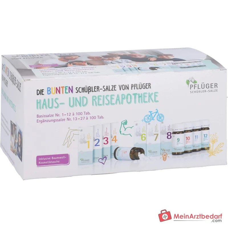 Biochemie Pflüger Komplett-Set 1–27 Tabletten, 27 Wirkstoffe D6, 100 Stück