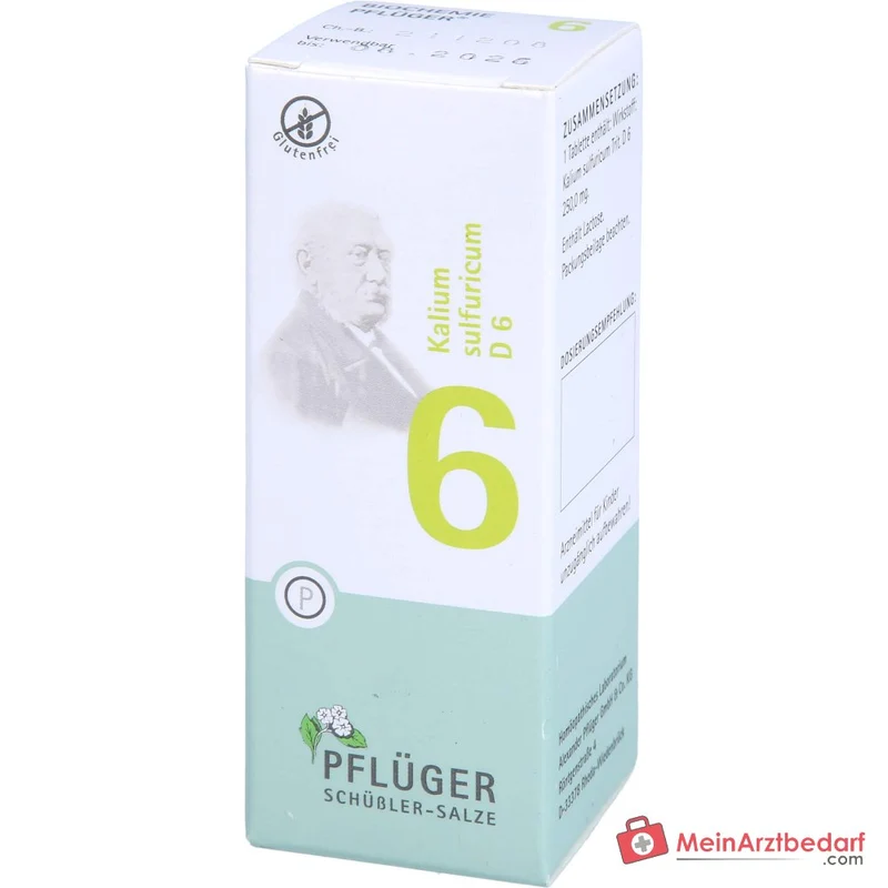 Biochemie Pflüger Nr. 6 Kalium sulfuricum D6 250 mg Tabletten
