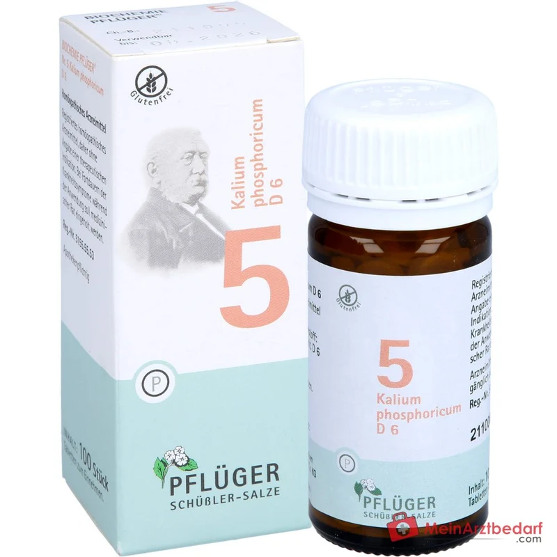Biochemie Pflüger Nr. 5 Kalium phosphoricum D6 Tabletten, 100 St.