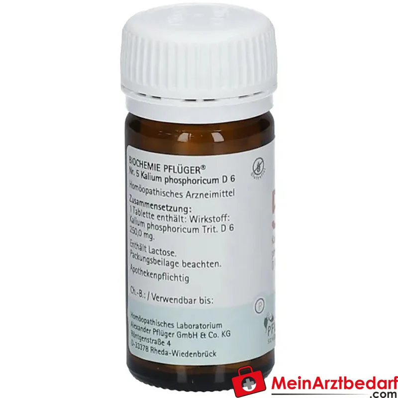 Biochemie Pflüger Nr. 5 Kalium phosphoricum D6 Tabletten, 100 St.