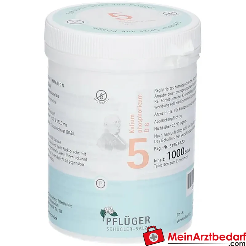 Biochemie Pflüger Nr. 5 Kalium phosphoricum D6 Tabletten, 100 St.