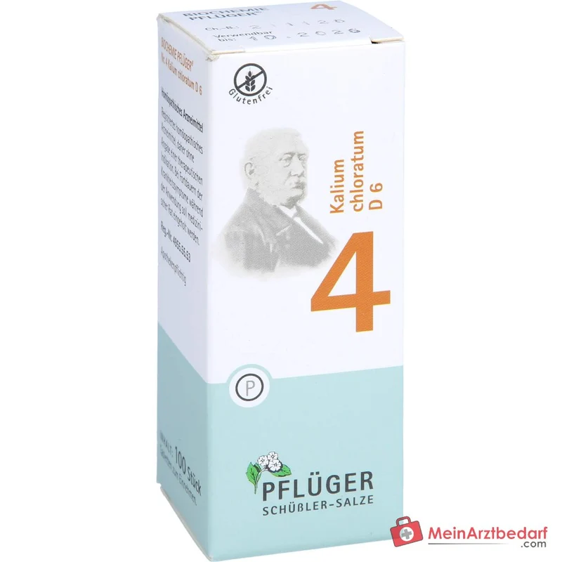Biochemie Pflüger Nr. 4 Kalium chloratum D6 Tabletten 100 Stück