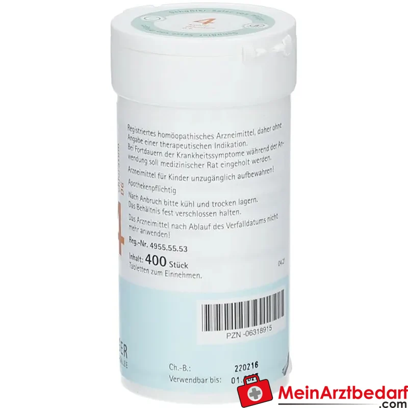 Biochemie Pflüger Nr. 4 Kalium chloratum D6 Tabletten 100 Stück