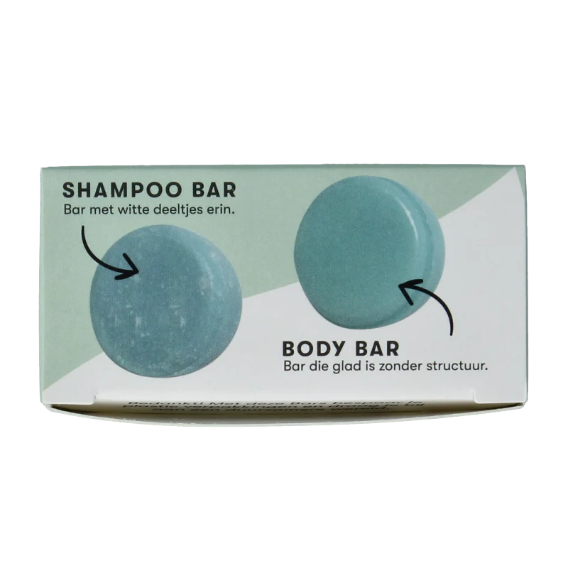 Shampoobars Mini shampoo & body bar eucalyptus & tea tree 20 gram