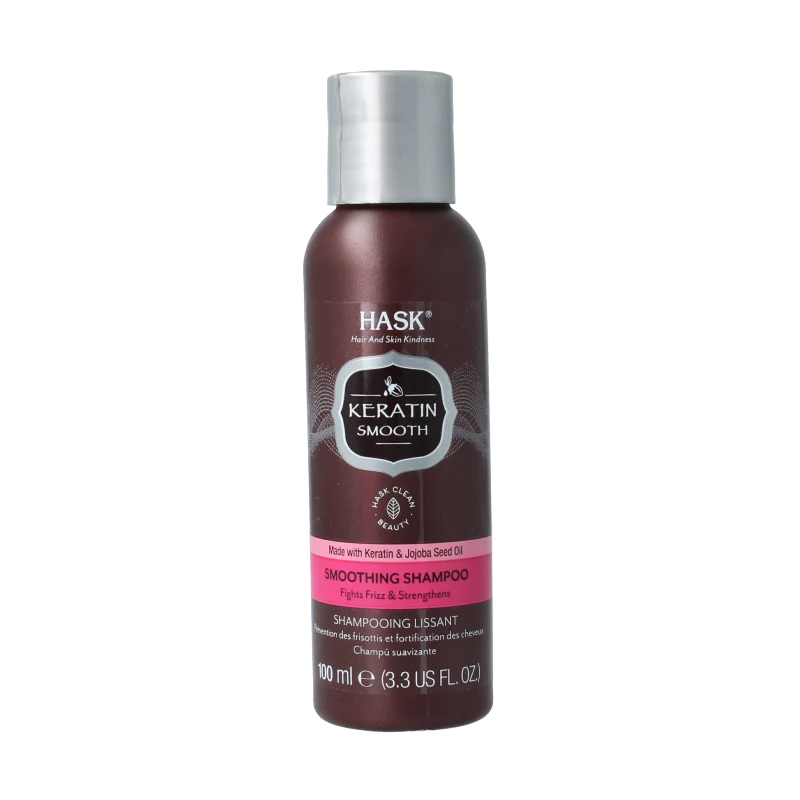 Hask Keratin protein smoothing shampoo travel size 100 ml