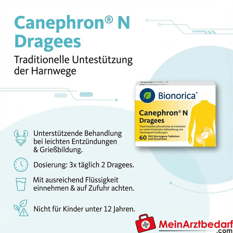 Canephron N Dragees pflanzliches Arzneimittel für Harnwege
