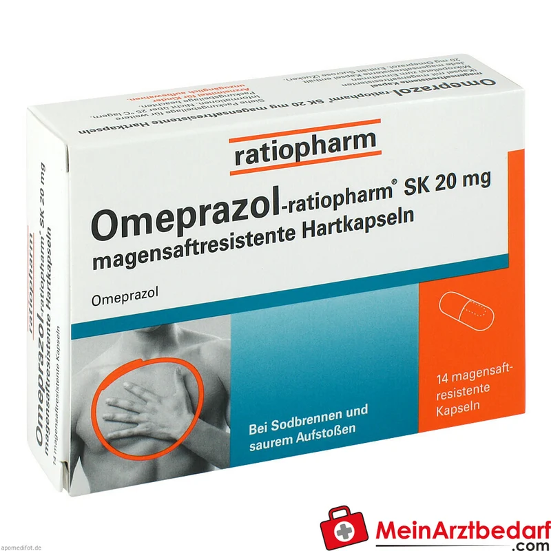 ratiopharm Omeprazol 20 mg Kapseln