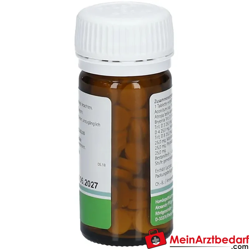 Pflügerplex Bryonia 311 HM (Bryonia, Euphrasia, Belladonna) Tabletten 100 Stück