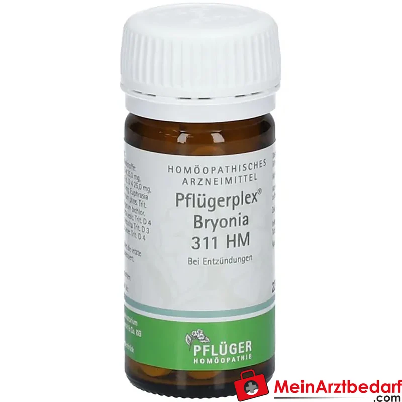 Pflügerplex Bryonia 311 HM (Bryonia, Euphrasia, Belladonna) Tabletten 100 Stück