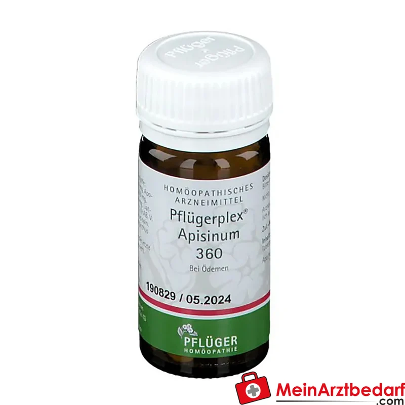 Pflügerplex Apisinum 360 Apisinum / Apocynum cannabinum / Crataegus / Liatris spicata / Prunus spinosa / Strophanthus gratus Tabletten, 100 St.