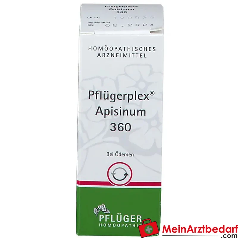 Pflügerplex Apisinum 360 Apisinum / Apocynum cannabinum / Crataegus / Liatris spicata / Prunus spinosa / Strophanthus gratus Tabletten, 100 St.