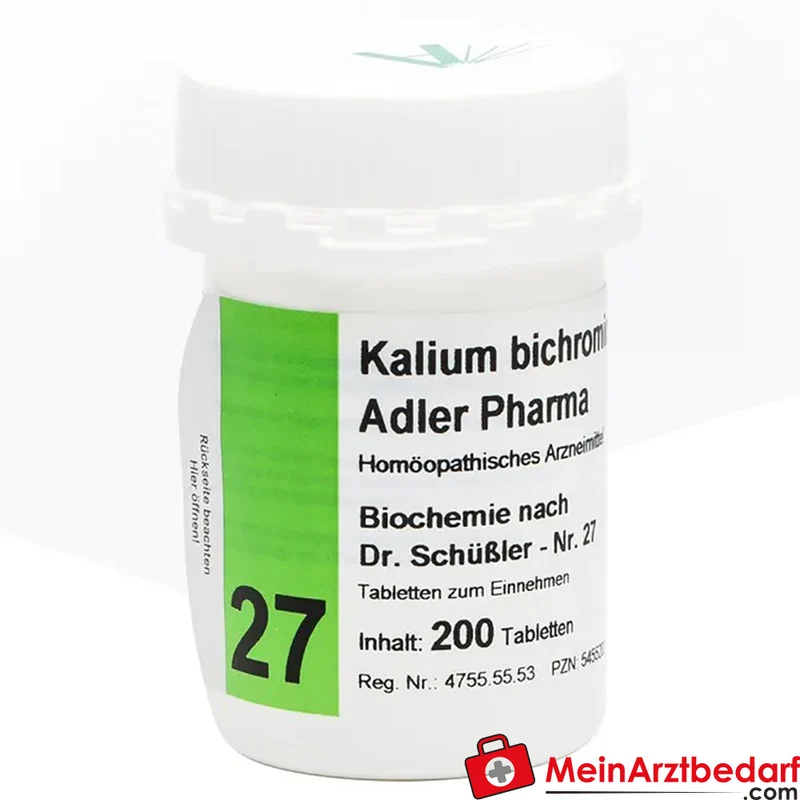 Adler Pharma Kalium bichromicum D12 250 mg Tabletten Nr. 27