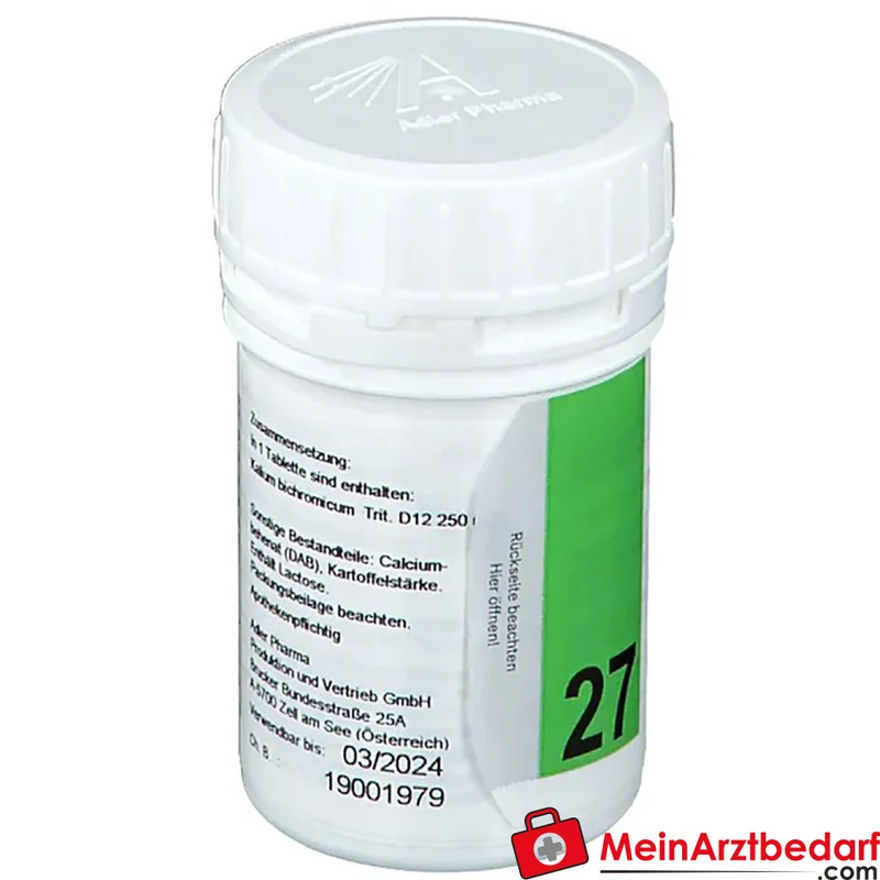 Adler Pharma Kalium bichromicum D12 250 mg Tabletten Nr. 27