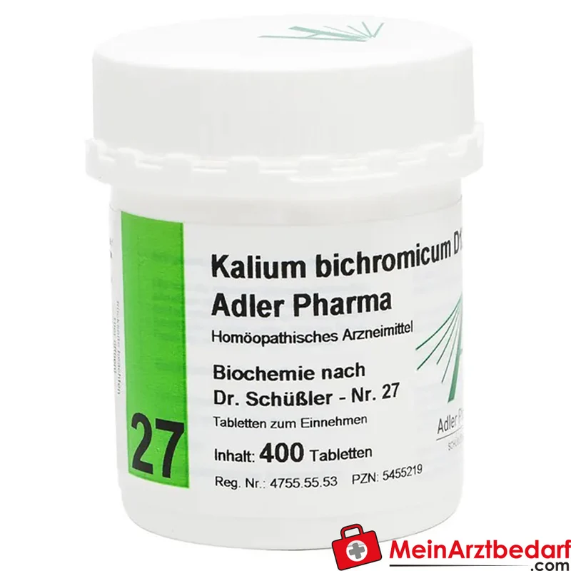 Adler Pharma Kalium bichromicum D12 250 mg Tabletten Nr. 27