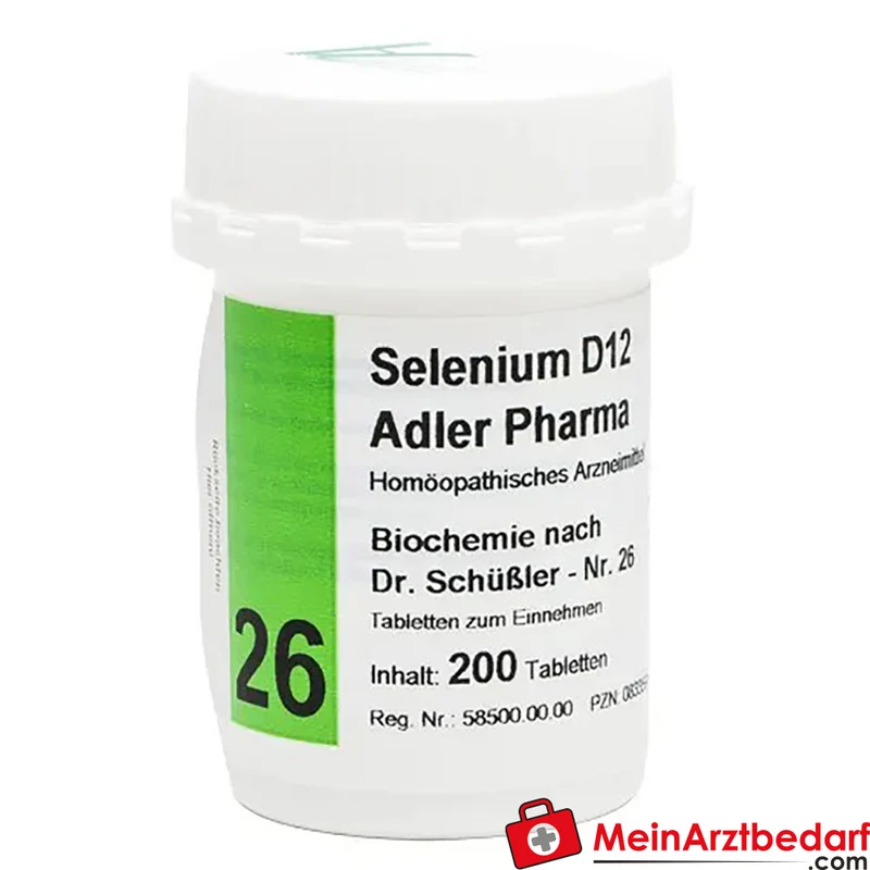 Adler Pharma Selenium D12 Nr. 26 250 mg Tabletten