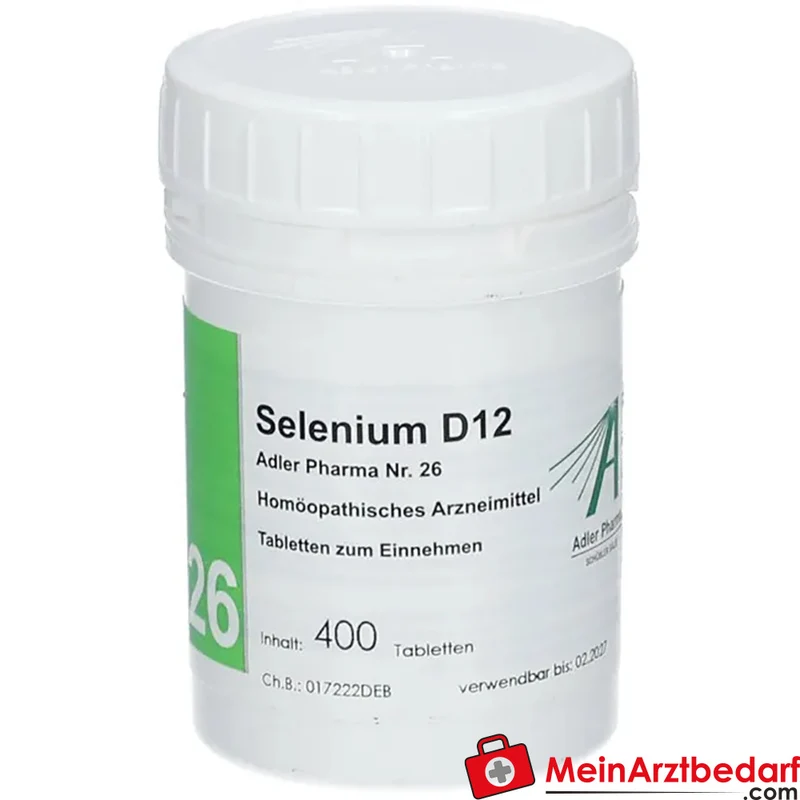 Adler Pharma Selenium D12 Nr. 26 250 mg Tabletten