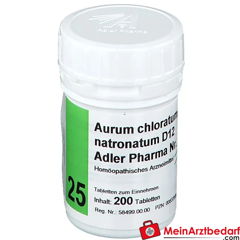 Adler Pharma Aurum chloratum natronatum D12 Tabletten 250 mg