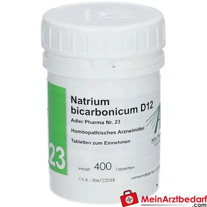 Adler Pharma Natrium bicarbonicum D12 250 mg Tabletten Nr. 23