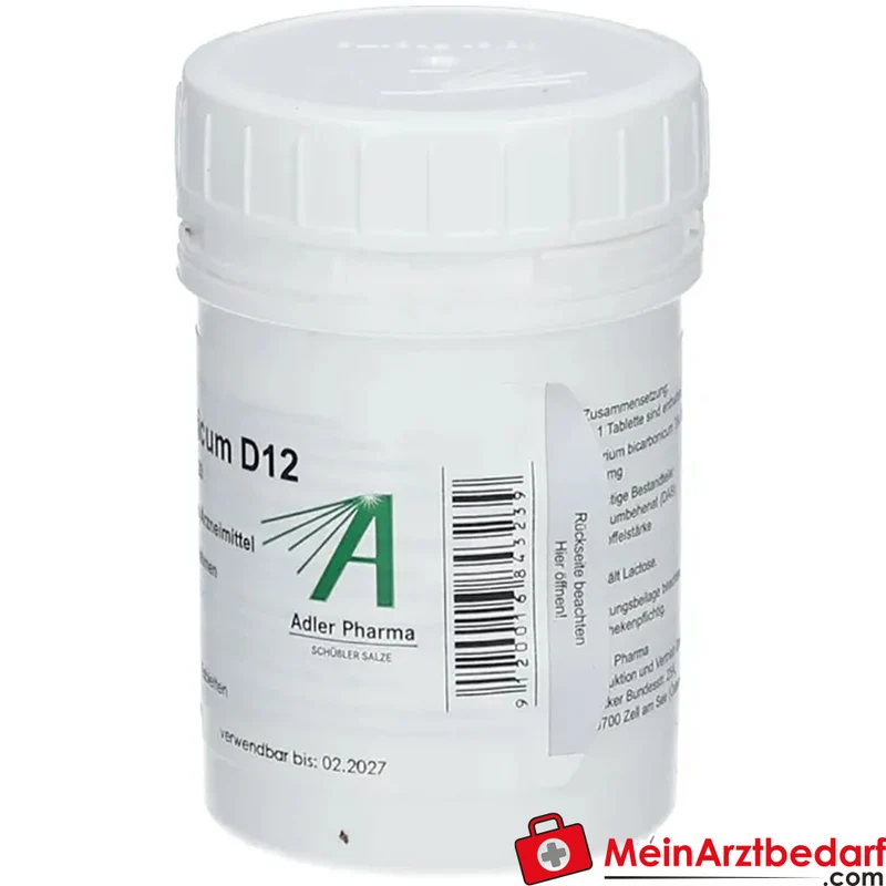 Adler Pharma Natrium bicarbonicum D12 250 mg Tabletten Nr. 23