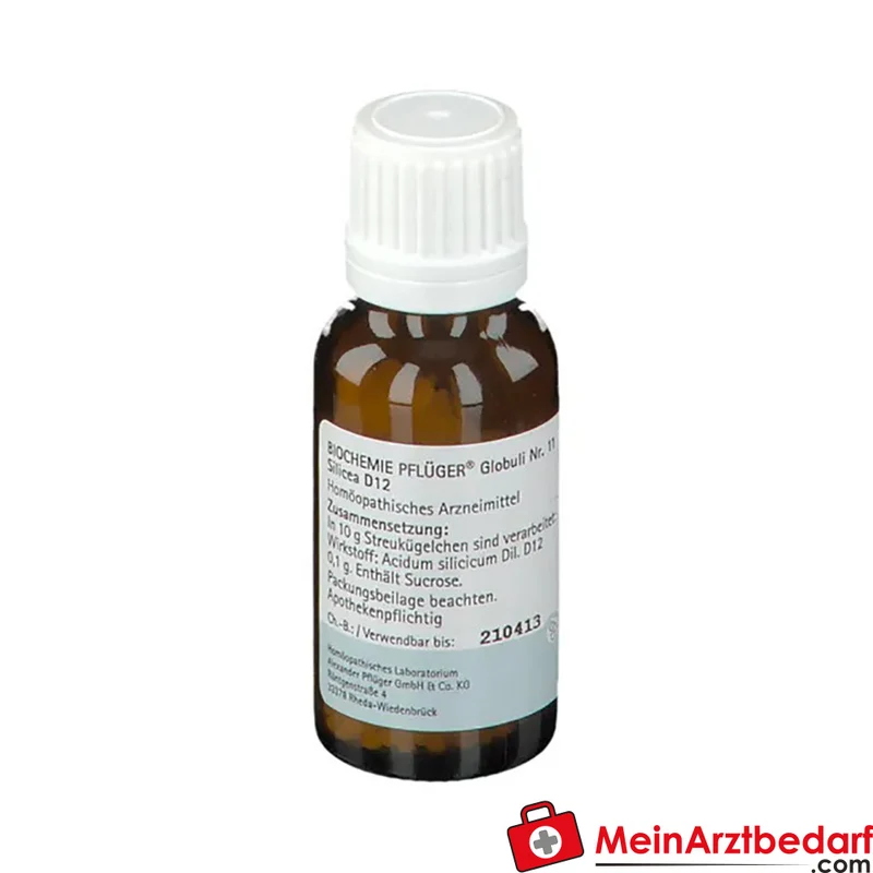 BIOCHEMIE PFLÜGER Silicea D12 (Acidum silicicum D12) homöopathisches Arzneimittel