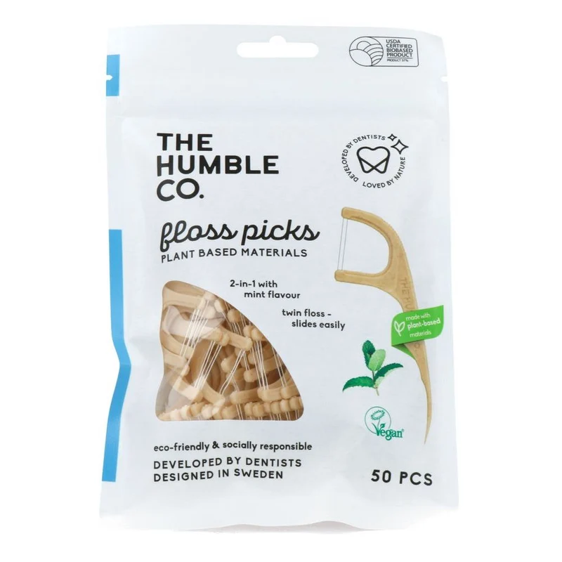 Humble Brush Floss Pick 2-in-1