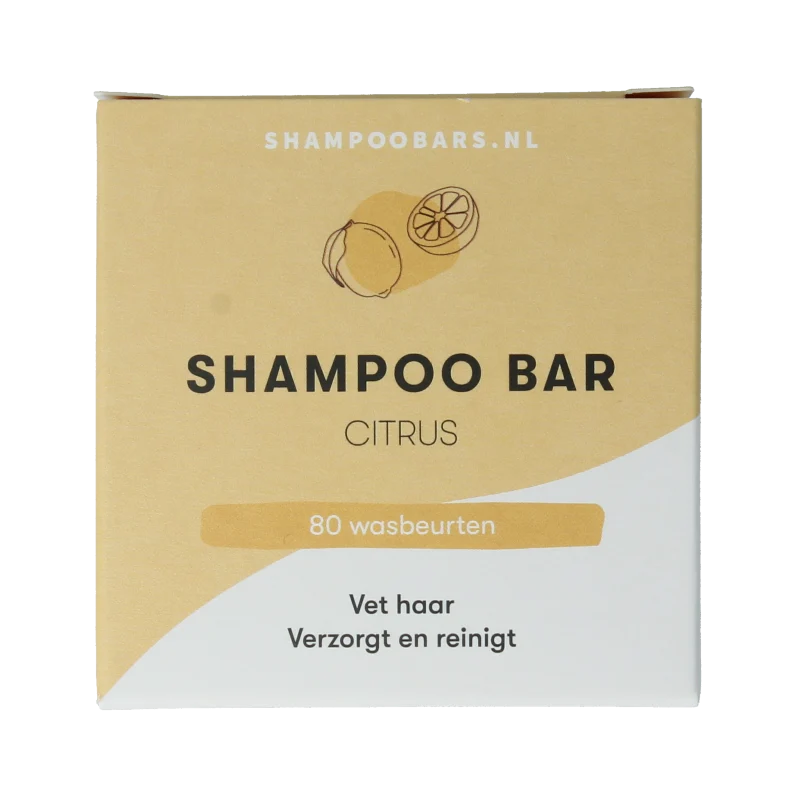Shampoobars Shampoo bar citrus 60 gram
