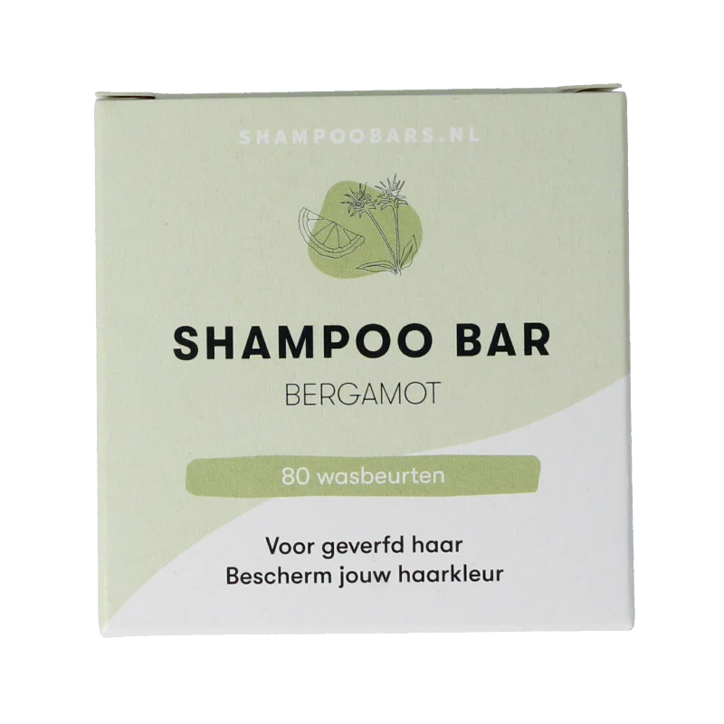 Shampoobars Shampoo bar bergamot 60 gram