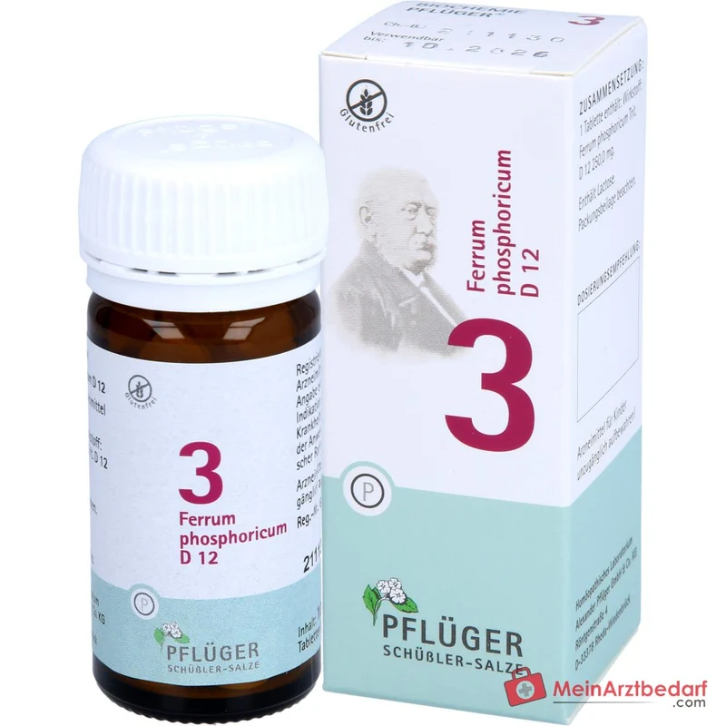 Biochemie Pflüger Nr. 3 Ferrum phosphoricum D12 Tabletten 400 Stück