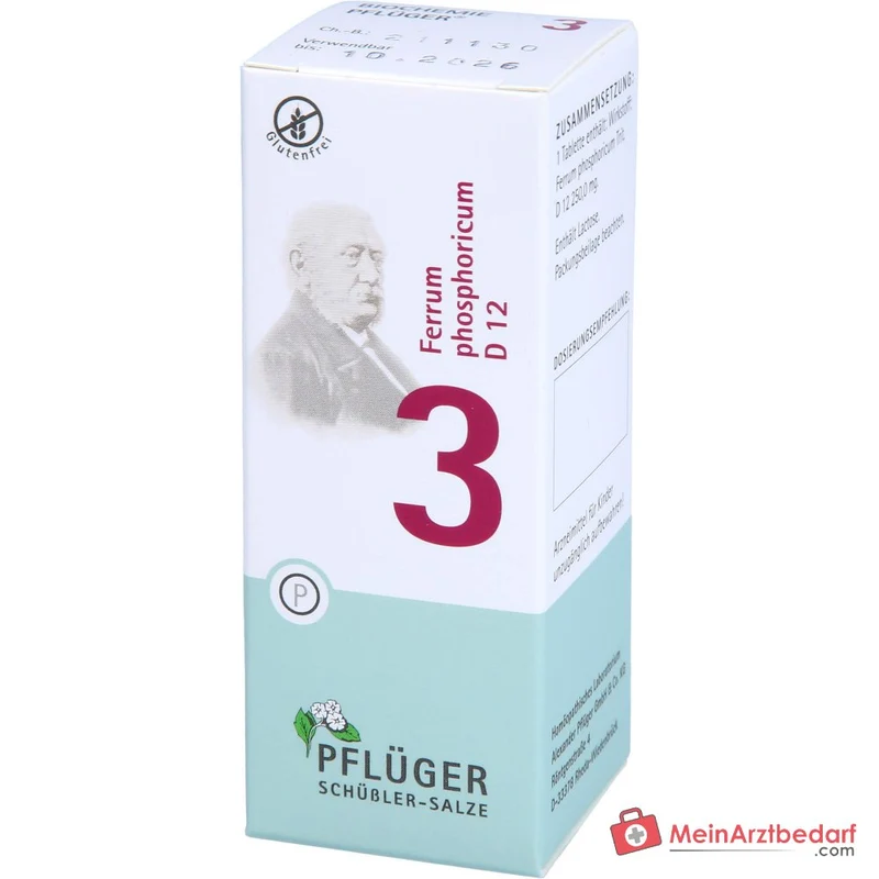 Biochemie Pflüger Nr. 3 Ferrum phosphoricum D12 Tabletten 400 Stück