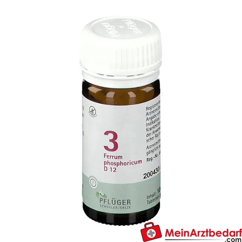 Biochemie Pflüger Nr. 3 Ferrum phosphoricum D12 Tabletten 400 Stück