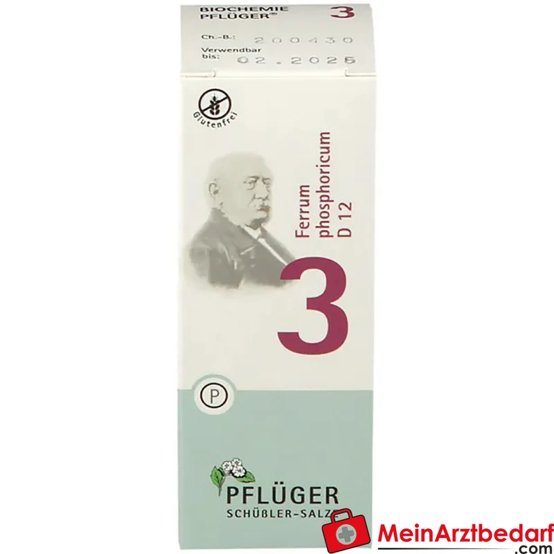 Biochemie Pflüger Nr. 3 Ferrum phosphoricum D12 Tabletten 400 Stück