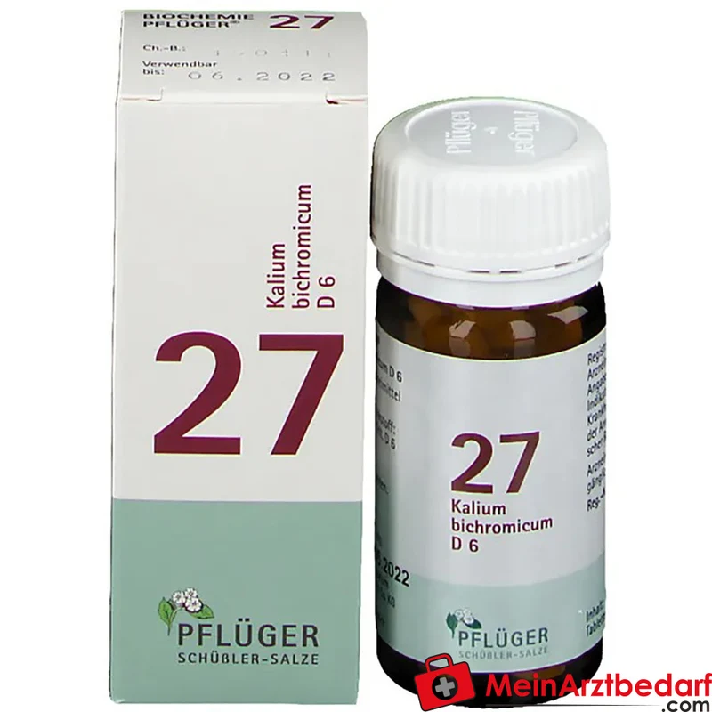 Biochemie Pflüger Nr. 27 Kalium bichromicum D6 Tabletten 100 Stück