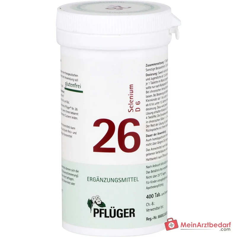 Biochemie Pflüger Nr. 26 Selenium D6 Tabletten 100 Stück