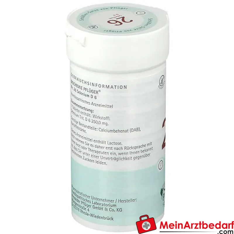 Biochemie Pflüger Nr. 26 Selenium D6 Tabletten 100 Stück