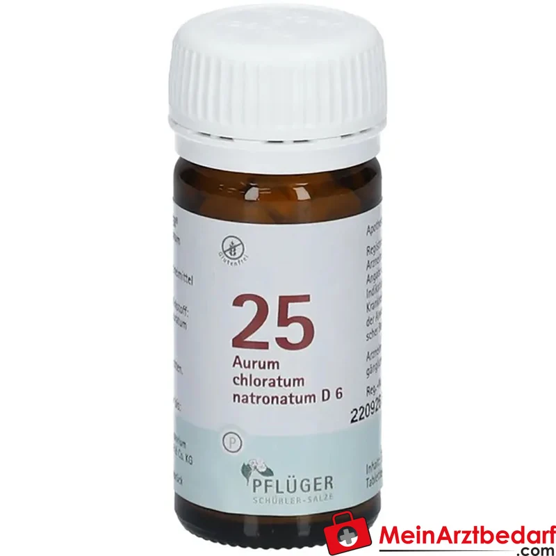 Biochemie Pflüger Aurum chloratum natronatum D6 Tabletten 250 mg, 100 St