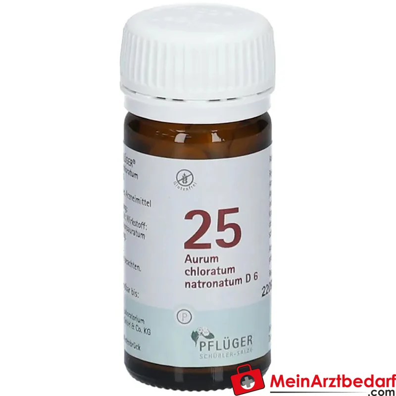 Biochemie Pflüger Aurum chloratum natronatum D6 Tabletten 250 mg, 100 St
