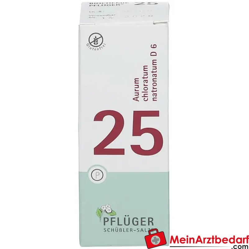 Biochemie Pflüger Aurum chloratum natronatum D6 Tabletten 250 mg, 100 St
