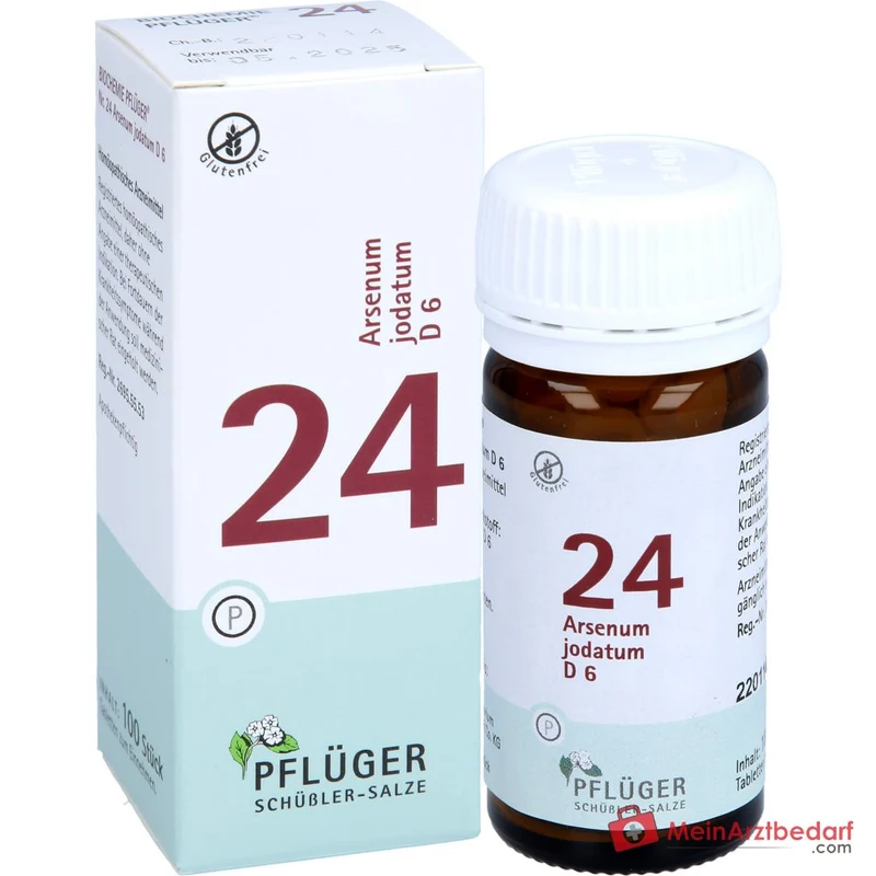 Biochemie Pflüger Nr. 24 Arsenum iodatum D6 Tabletten 250 mg