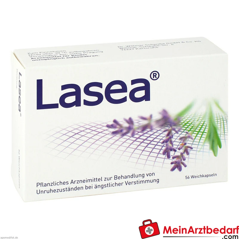 Lasea Lavendelöl Kapseln pflanzliches Arzneimittel bei nervöser Unruhe