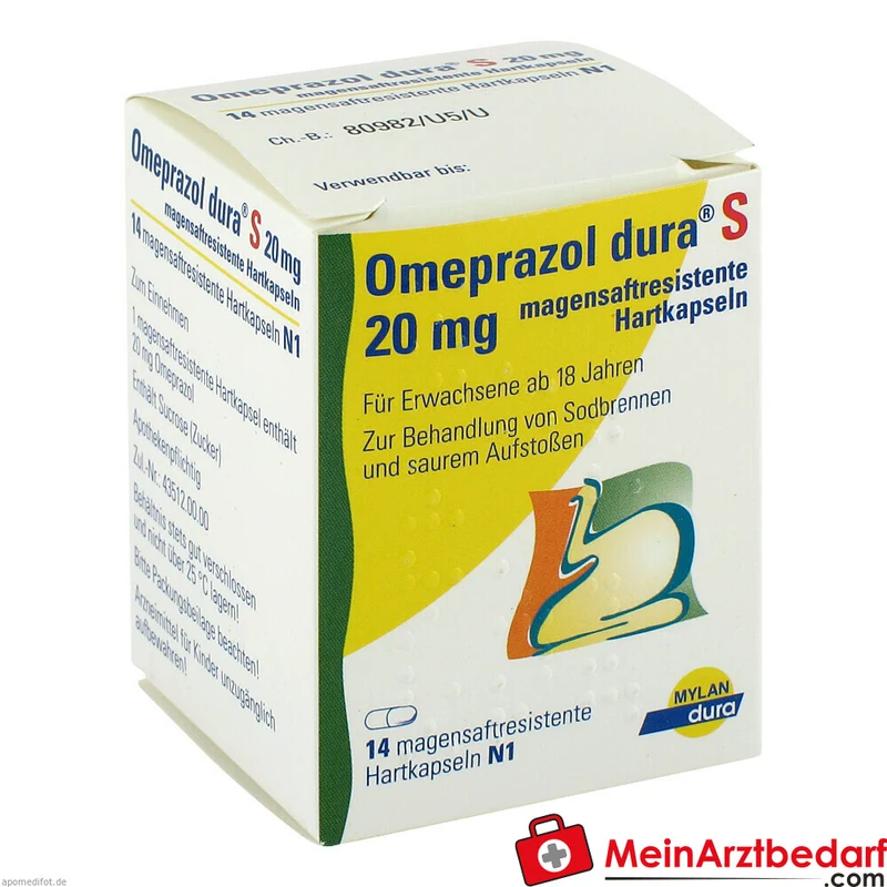 Omeprazol dura S 20 mg Kapseln