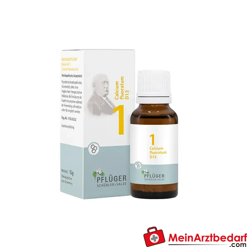 BIOCHEMIE PFLÜGER Nr. 1 Calcium fluoratum D12 homöopathisches Arzneimittel