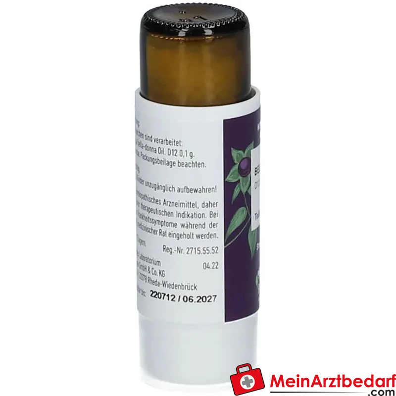 Pflüger Belladonna D12 Globuli Atropa belladonna D12 10 g