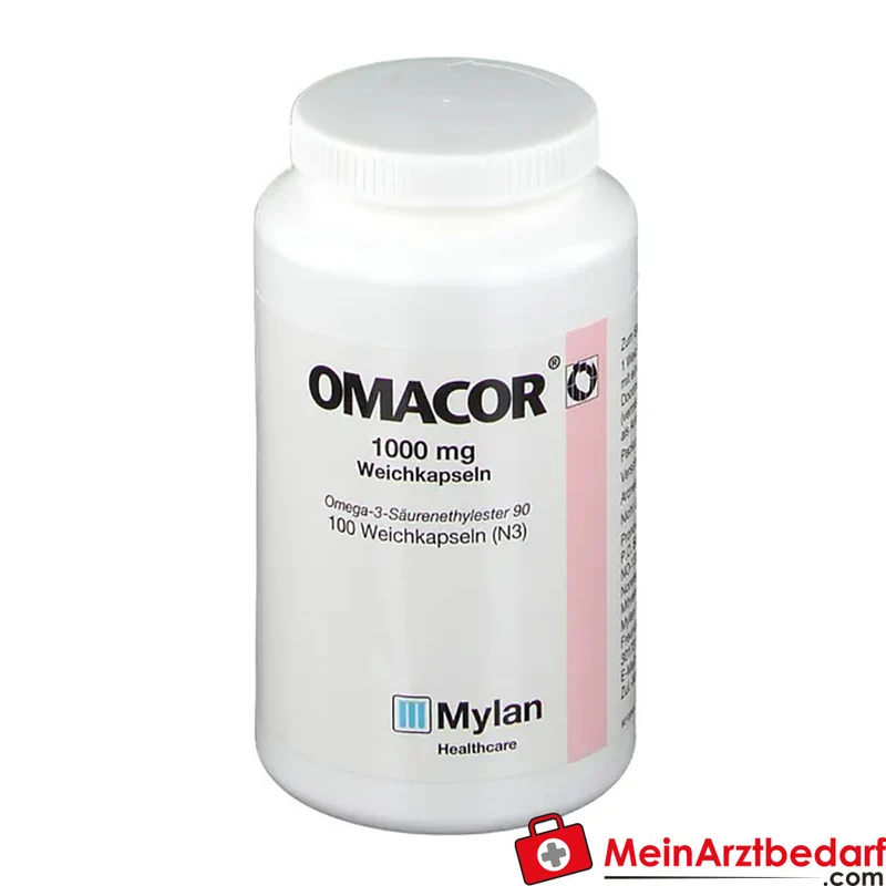 Omacor 1000 mg Kapseln Arzneimittel zur Triglyceridsenkung