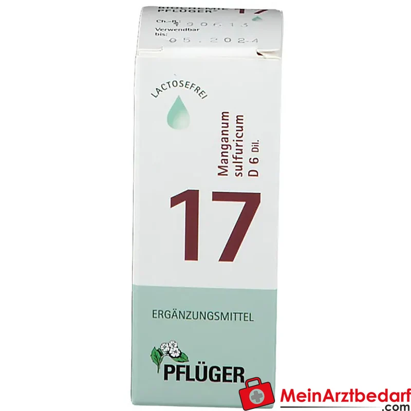 Biochemie Pflüger Nr. 17 Manganum sulfuricum D6 Tropfen