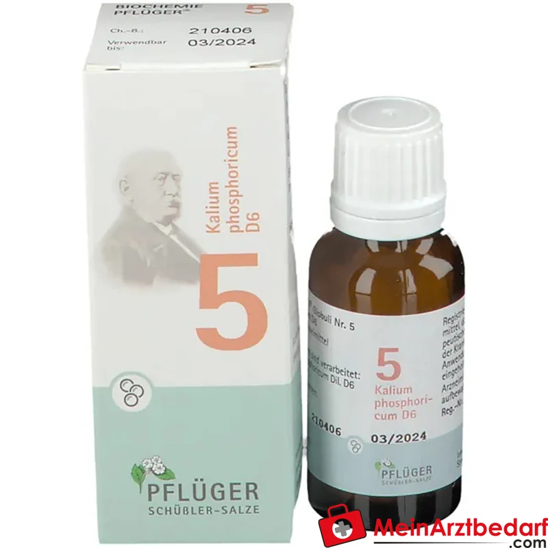 Biochemie Pflüger Nr. 5 Kalium phosphoricum D6 Globuli