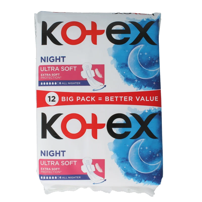 Kotex Ultra soft duo 12 stuks